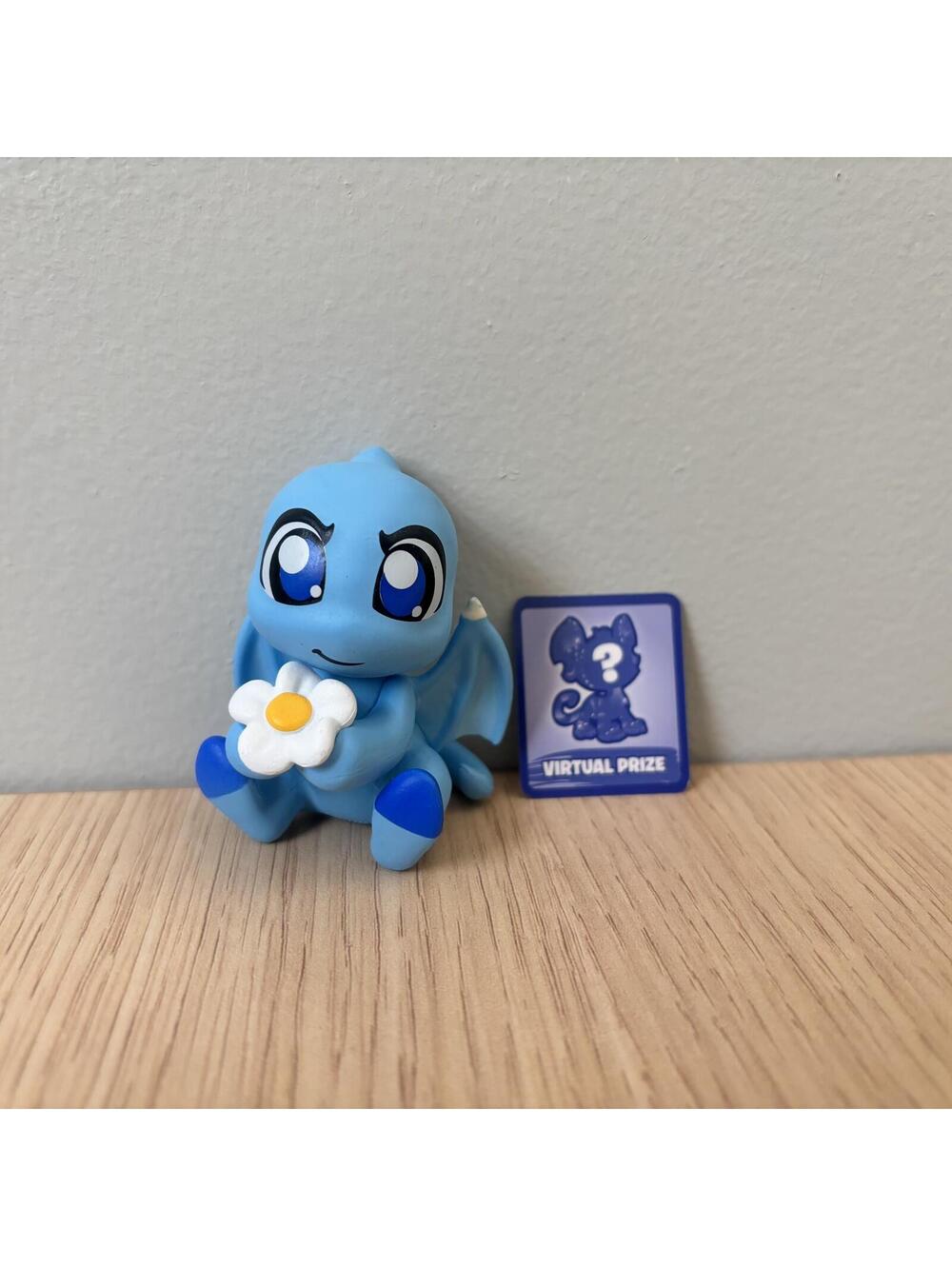 Neopets Blue Shoyru Mini Figure with Game Code